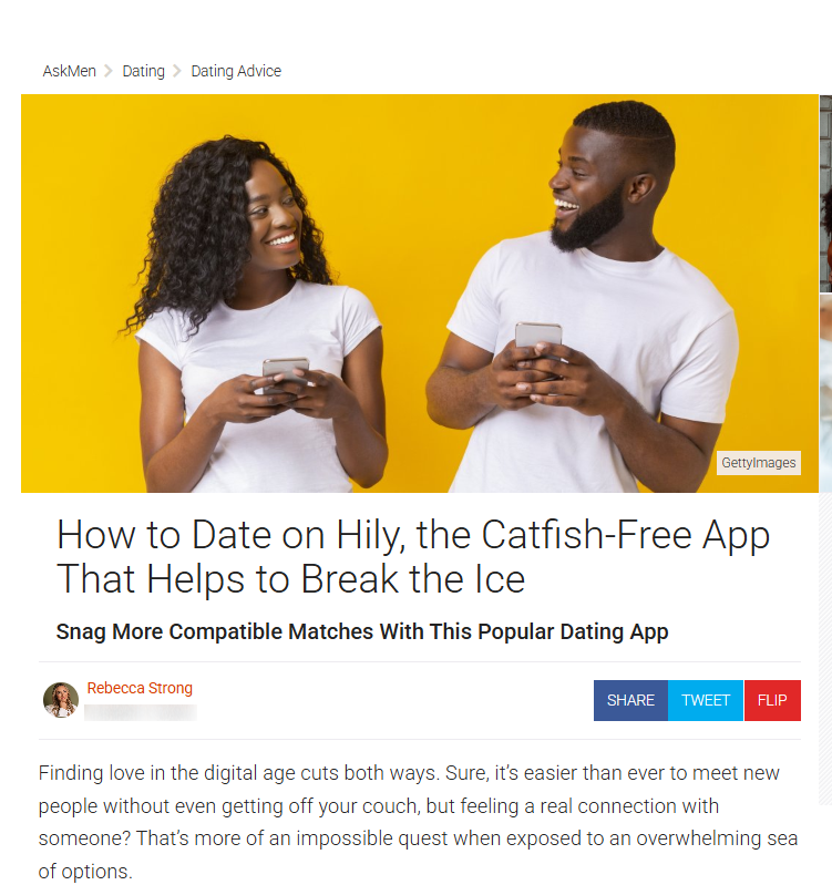 AskMen — Hily